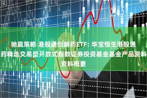 驰赢策略 港股通创新药ETF: 华宝恒生港股通创新药精选交易型开放式指数证券投资基金基金产品资料概要