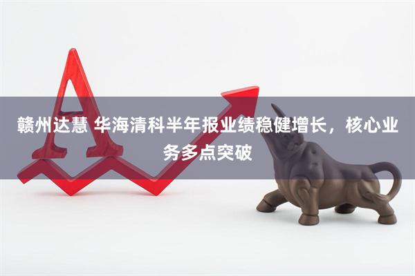 赣州达慧 华海清科半年报业绩稳健增长，核心业务多点突破